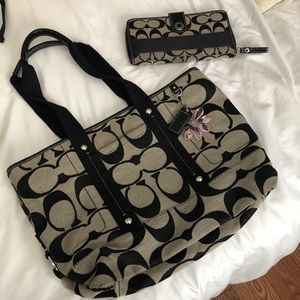 Coach purse and wallet!